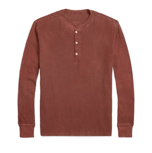 เสื้อยืดผ้าฝ้ายแขนยาวธรรมดาสำหรับผู้ชายเสื้อยืดผ้าคอตตอนมีกระดุมสั่งทำได้ - Product Image 6