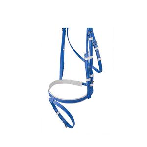 Bride de cheval en PVC bleu de qualité supérieure, très vendue, accessoire d'équitation de haute qualité, vente en gros, fabricants indiens - Product Image 3