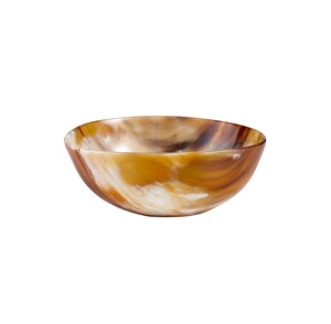 Cuenco de Cuerno de Buey Natural de Alta Calidad, Diseño Nuevo, Técnica de Pulido de Cuerno de Búfalo Natural para Servir Ensaladas en la Cocina del Hogar - Product Image 4
