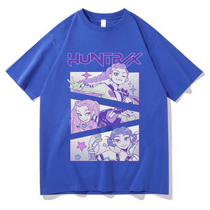 Camisetas K Pop Demon Hunters Huntrix, Camisetas de Verano de Manga Corta para Mujer y Hombre, Ropa Urbana Unisex con Estampado Gráfico 2025 - Product Image 6
