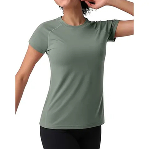 Camisetas de peso pesado para mujer, camiseta informal para mujer, camiseta de gran tamaño, transpirable, 100% de algodón - Product Image 5