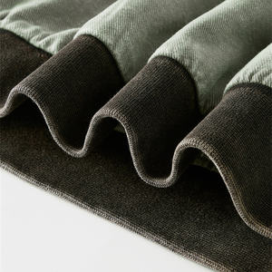 ชุดกางเกงวอร์มและเสื้อสเวตเตอร์เฮฟวี่เวทพร้อมโลโก้3D ตามสั่งผ้าฟลีซขัดซิลค์พิมพ์ลายพัฟสำหรับฤดูหนาว - Product Image 6