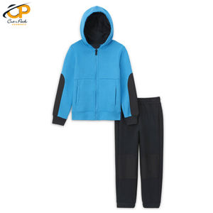 Survêtement pour enfants, costume de Jogging à capuche, personnalisé, vente en gros - Product Image 3