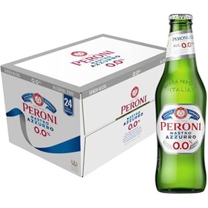 Approvisionnement direct Peroni Nastro Azzurro Lager, bière pression style champagne en bouteilles 24x330ml 5% en vente - Livraison importée d'Europe - Product Image 1