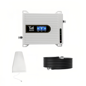 Répéteur de signal mobile 3G4G5G <span class=keywords><strong>GSM</strong></span> 75.0dB LTE 900/1800/2600MHz <span class=keywords><strong>5</strong></span> <span class=keywords><strong>bandes</strong></span>, <span class=keywords><strong>amplificateur</strong></span> de réseau de téléphone portable, couverture de 300 à 500 m² - Product Image 2