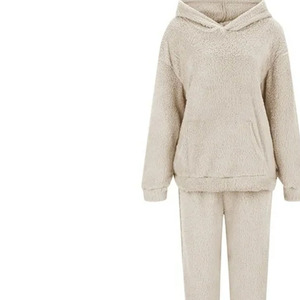 ชุดสูทกันหนาวพิมพ์ลายโอเวอร์ไซส์มีฮู้ดของผู้หญิงชุดใส่สบายใส่ได้ทุกวันทันสมัยสำหรับฤดูหนาว - Product Image 6