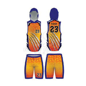 ชุดเครื่องแบบ7v7มีฮู้ดแบบซับลิเมชันยืดได้4ทางชุดยูนิฟอร์มฟุตบอล7v7ดีไซน์ดีที่สุด - Product Image 2