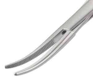 Kilner haute qualité 140mm pince manuelle ensemble artère droite et incurvée mâchoires partiellement dentelées Instruments chirurgicaux base - Product Image 6