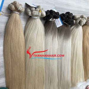 Venta al por mayor de Extensiones de Cabello Humano Vietnamita Sedoso Onda Recta Estilo Doble Trama Máquina de Trama - Product Image 3
