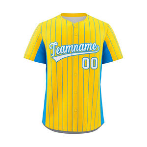 Usine de fabrication d'uniformes de baseball sur mesure, vente en gros, hommes, femmes, jeunes, États-Unis, Amérique, maillots de baseball sublimés et cousus - Product Image 5