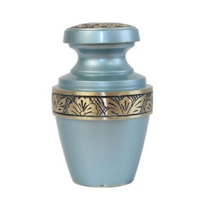 Handcrafted Urn for Human Ashes | Premium Memorial Keepsake | Premium Adult brass Urn Box - Product Image 1