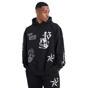 Ensemble de jogging 2 pièces en coton de haute qualité, couleur personnalisée, écologique, séchage rapide, respirant, grande taille, léger, vente en gros - Product Image 2