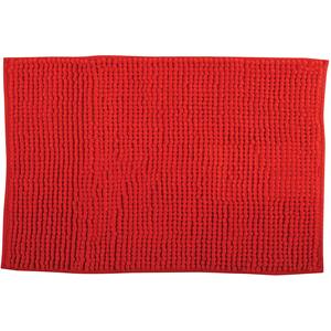 Tapis de bain en microfibre MSV « Chenille » rouge, 60 x 90 cm - Product Image 6
