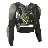 Veste de sécurité de motocross respirante à séchage rapide avec logo personnalisé imprimé en polyester imperméable à LED - POWER HINT