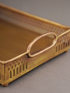 Hot Sale Rectangle Aluminium <b>Gold</b> <b>Serving</b> <b>Tray</b> in Wholesale Rate From Indian Manufacturer & Exporter - Product Image 6