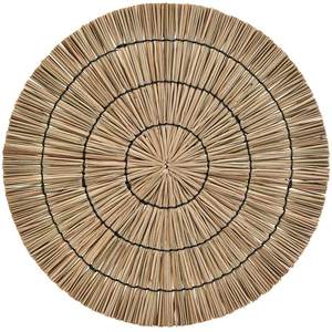 แผ่นรองจานหญ้าทะเลสานด้วยมือเป็นมิตรกับสิ่งแวดล้อมโต๊ะกลมห้องครัวงานแต่งงานงานเลี้ยงอาหารค่ำ - Product Image 4