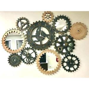 Marco de diseño único de Metal de alta calidad estándar, espejo decorativo de pared con aspecto llamativo para el suministro de decoración del hogar y el Hotel - Product Image 6