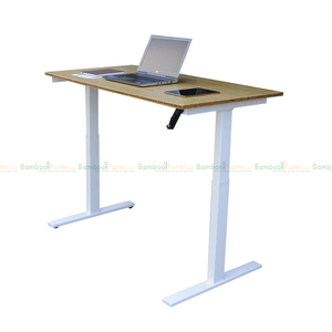 FB003-140x70 cm FlexiBamboo Table à roulettes réglable en hauteur pour manteaux de femme - Product Image 5