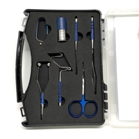 Premium Fliegenbinde-Werkzeugsets Outdoor-Sport Angelzubehör Fliegenbinde-Sets
