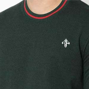 100% algodón O, cuello impreso personalizado Casual de gran tamaño Fit 2025 nueva moda sudadera para hombre de ATLANTIC - Product Image 3