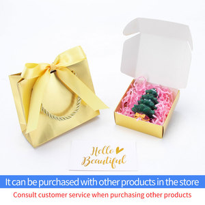 Caja de regalo de cartón de embalaje dorado, caja de jabón compatible con impresión de logotipo de tamaño personalizado, fabricación de fábrica personalizada - Product Image 4