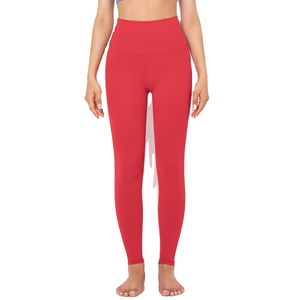 Leggings de sport décontractés personnalisés en gros pour femmes, vêtements de yoga actifs, respirants, taille haute, longueur genou, en élasthanne/polyester 2026 - Product Image 3