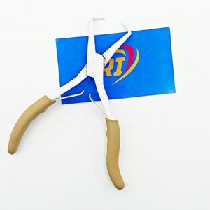 Outils de pose d'extensions de cheveux en acier inoxydable de qualité chirurgicale, pince à retirer les micro-anneaux, ouvre-perles micro-anneaux, 5,5 pouces - Product Image 4