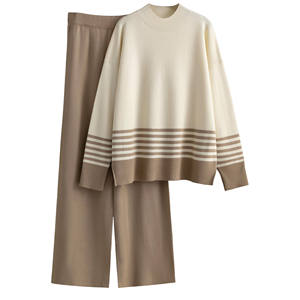 Léger mélange polyvalent tissu décontracté à la mode taille élastique survêtement surdimensionné premium haute performance survêtement - Product Image 6