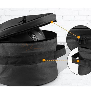 Sac de casque robuste pour cavaliers conçu avec des coutures renforcées rembourrage supplémentaire fermetures sécurisées sangle réglable à vendre - Product Image 2