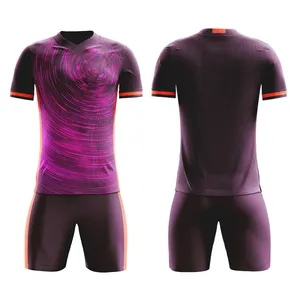 wholesale youth Cheap Football Sports Uniform Sports Wear Polyester Breathable Team Uniform