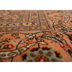 Tapis en laine noué à la main Aalam, motif médaillon rouge-orange, kilim abstrait fait main pour la maison, 9x12 rectangulaire, idéal pour adolescents, entrée et couloir - Product Image 3