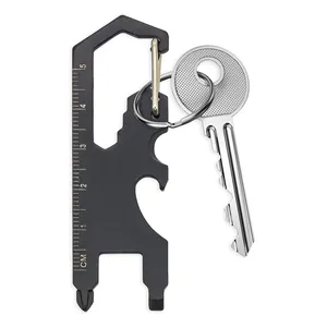 Bucksport Gadget Personalizzati: Strumento Multifunzione per Portachiavi e Moschettoni - Promozione - Product Image 5