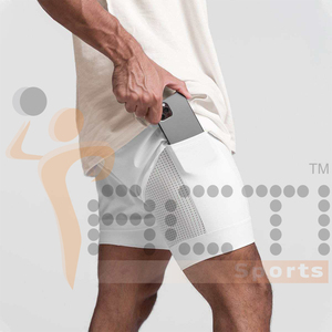 Haute qualité flambant neuf élégant à la mode combat entraînement Mma court sport serré survêtement course hommes Shorts - Product Image 6