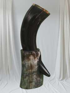 VIKING Corne à boire Corne polie Laiton Rip moulage Corne meilleur prix - Product Image 3