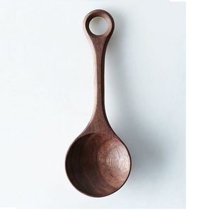 New Luxury Eco-Friendly Wooden Tea & Coffee Scoop Disposable Kitchen Utensil for Serving Salad Low Price Luxury Tea Spoon - Product Image 6