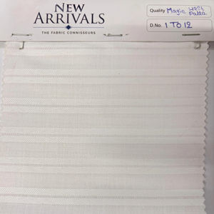 Tissu Oxford rayé en polycoton classique de haute qualité, durable, style tissé, slub, pour vêtements de filles internationales - Product Image 1