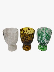 Cadeaux de Noël élégants et fabriqués à la main Nouvelles techniques Pot brillant pommelé Verres en verre Design coloré de haute qualité Navire personnalisé - Product Image 5