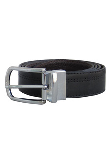 Ceintures en cuir de vachette pleine fleur pour hommes, avec boucle à ardillon, couleur, taille et logo personnalisables, largeur 3,2 cm, vente en gros - Product Image 6