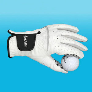 Gants de golf IMADE SPORTS 2023 personnalisés avec logo de marque, en PU, à doigts entiers, fermeture auto-agrippante, pour hommes, best-seller - Product Image 4