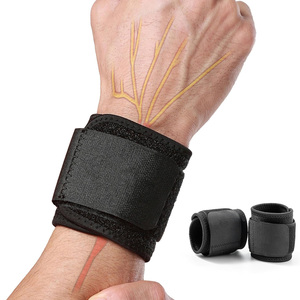 Pulseras elásticas de gimnasio para fitness Bordado personalizado y opciones de etiquetas para un soporte de muñeca mejorado y estilo de marca - Product Image 1