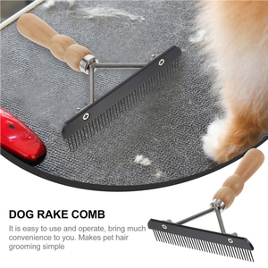 Vente en gros d'instruments vétérinaires en acier inoxydable peigne de toilettage pour bovins de conception durable avec dent à sauter pour les soins du bétail - Product Image 4