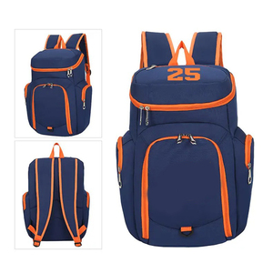 Basketball Team <b>Backpack</b> Lightweight Casual Soft Travel Sports <b>School</b> Bag <b>Large</b> Capacity Organizer Pockets for Players SBBP-0162 - Product Image 4