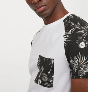 Camisetas de Verano Personalizadas para Hombre, Cuello Redondo, Estilo Americano, 100% Algodón, Diseño Elegante, Precio al por Mayor, Estilo Personalizado - Product Image 3