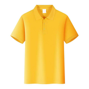 Camisetas Polo de Color Sólido de Alta Calidad al por Mayor, Impresión de Logotipo Personalizada, Camiseta Polo de Algodón de Secado Rápido para Hombre - Product Image 1