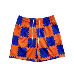 Pantalones Cortos de Malla de Alta Calidad para Hombre, Venta al por Mayor 2025, de Poliéster, Doble Capa, Ajuste Holgado, para Verano, de Secado Rápido y Transpirables - Product Image 2