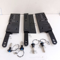 4 Flying Point PRO Audio avec Line Array Rigging 12 pouces Style 12 pouces Line Array Rigging Kit pour haut-parleur Accessoires Cabinet