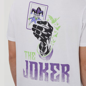 เสื้อยืดผ้าคอตตอนพิมพ์โลโก้ได้ตามต้องการเสื้อยืดลำลองสำหรับทั้งชายและหญิง - Product Image 2