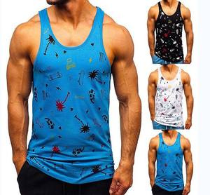 Débardeur Homme Personnalisé Service OEM Complet pour les Marques de Vêtements Casual Haute Qualité 100% Coton Tissu Écologique Échantillon Rapide dans le Monde Entier - Product Image 6