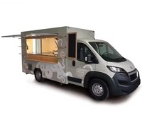 Camion de restauration mobile pour café et boissons, remorque de traiteur de rue personnalisée, service de collations et de boissons TUNE, petite taille, personnalisable de base