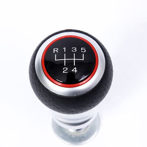 Cubierta de <span class=keywords><strong>maletero</strong></span> de polaina de perilla de cambio de marchas de coche rojo negro para <span class=keywords><strong>AUDI</strong></span> A4 S4 B8 8K A5 8T <span class=keywords><strong>Q5</strong></span> 8R - Product Image 1